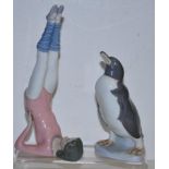 Two LLadro figurines