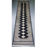 Middle Eastern wool hall runner