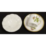 Royal Worcester 'Columbine' coffee cup & saucer