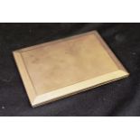 George V yellow gold cigarette case