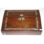 Antique writing slope / box