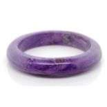 Purple dragon gemstone bangle