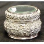 American Wilcox silver plate trinket box