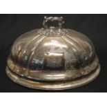 George III Old Sheffield Plate meat cloche