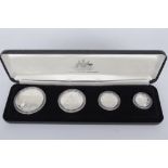 1988 Masterpieces in silver 4 coin set