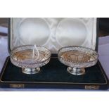 George VI, Pair of HM sterling silver bowls