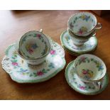 Delphine china part tea set