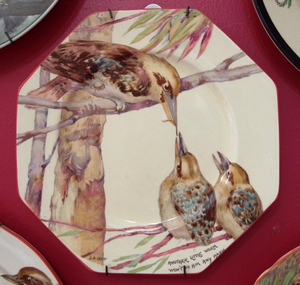 Wilkinson "Crisp" Kookaburra plate