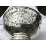 George III, HM sterling silver bowl