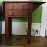 Victorian side table with drop sides