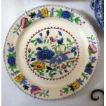 Masons ironstone "Grasshopper" pattern platter