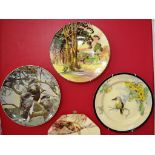 Royal Doulton Kookaburra & Wattle display plate