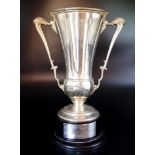 Large Sterling Silver trophy cup