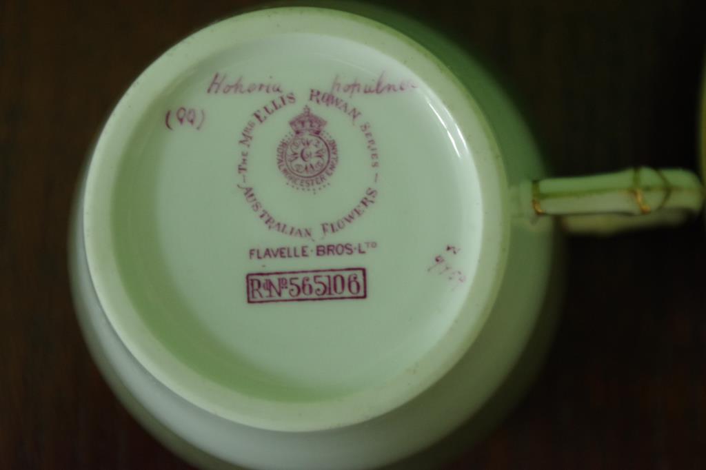 Royal Worcester "Australian" cup & saucer - Image 3 of 3