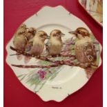 Wilkinson "Crisp" Kookaburra plate