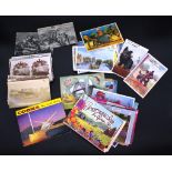 Quantity of vintage Australian postcards