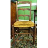 Small antique slat back chair