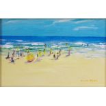 Donald Fraser (1936 - ) Beach Scene