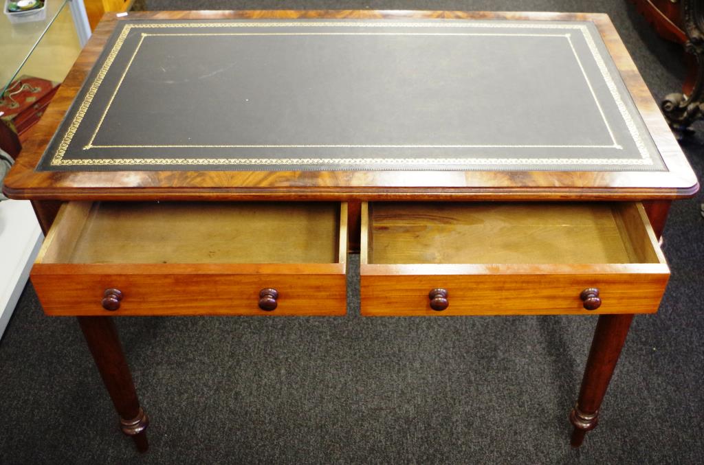 William IV mahogany writing table - Image 4 of 6