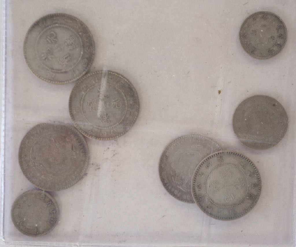 Eight Chinese silver coins - Image 3 of 4