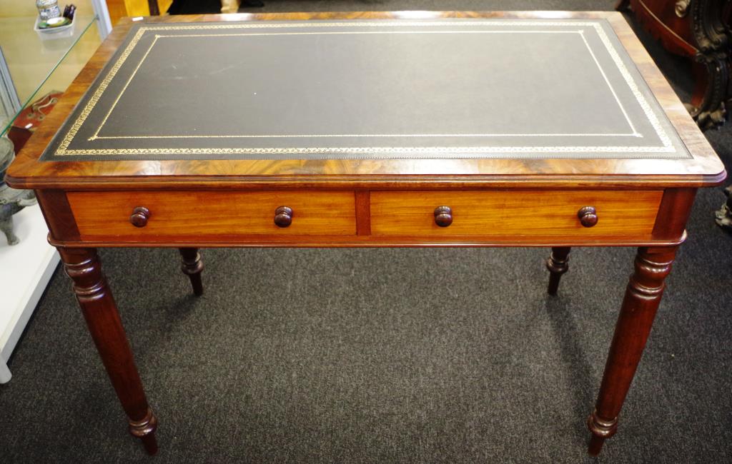 William IV mahogany writing table