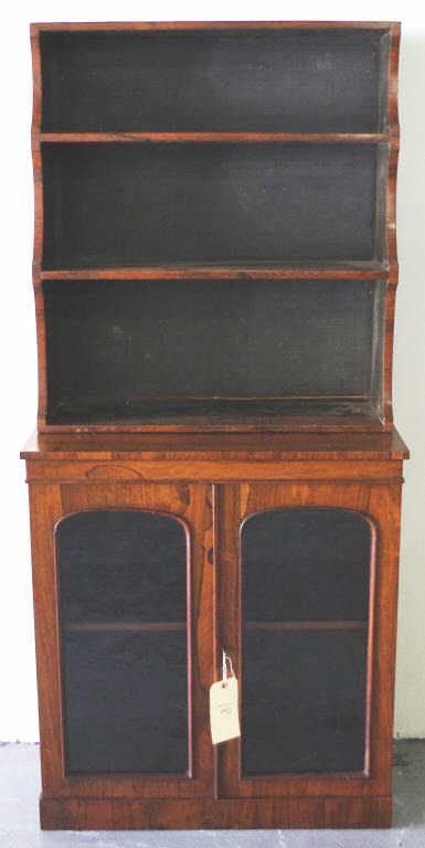 William IV Brazilian rosewood bookcase