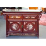 Chinese rosewood alter cabinet