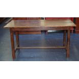 18th century oak refectory table