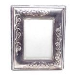 Italian sterling silver miniature picture frame