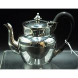 Victorian sterling silver bachelors teapot