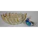 Gordon studio Australian art glass fish figurine