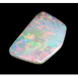 Loose white solid opal
