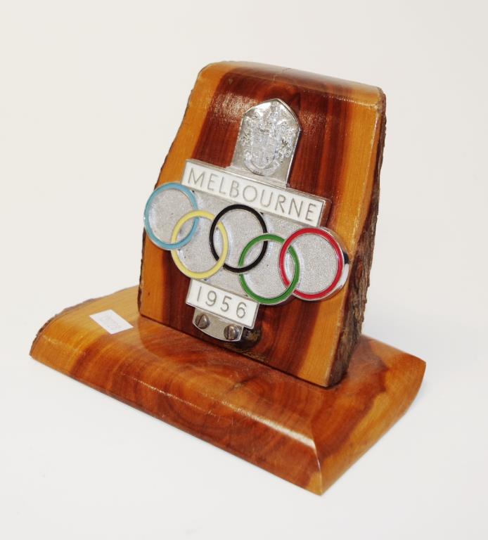 Olympic 1956 car badge - Image 2 of 6