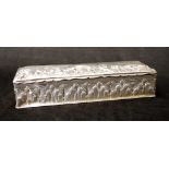 Ornate Sterling silver trinket box