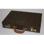 Louis Vuitton monogrammed brief/travel case