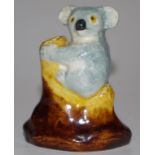 Grace Seccombe Australian koala on a stump figure