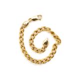 9ct yellow gold bracelet