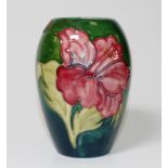 Walter Moorcroft 'Hibiscus' vase