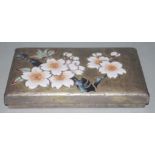 Good arts and crafts enamelled metal box