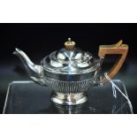 Victorian sterling silver bachelors teapot