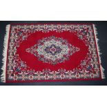 Middle Eastern type woollen floor rug