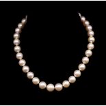 A good South sea pearl necklace