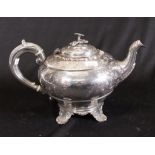 George III sterling silver teapot