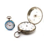 Two silver pocket watches for restoration
