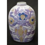 Retro Royal Copenhagen ceramic mantle vase