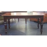 Edwardian cedar table