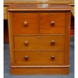 Victorian cedar & pine chest of drawers