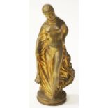 Classical Bronzed figure of a Woman