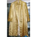 Vintage Chinese silk reversible 3/4 coat