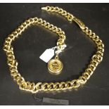 Vintage Chanel gold plated chain belt